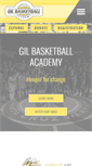 Mobile Screenshot of gilbasketballacademy.com